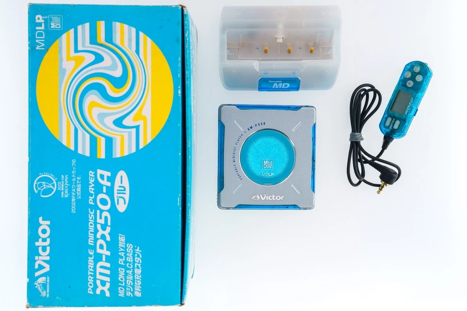 Reproductor MDLP JVC Victor XM-PX50-A CIB - En caja con base + control remoto [DEMOSTRACIÓN / REPRODUCCIÓN] Foto 2 de 4