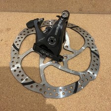 TRP Spyre C Flat Mount Mechanical Disc Brake Rear Caliper + 160 rotor & adapter