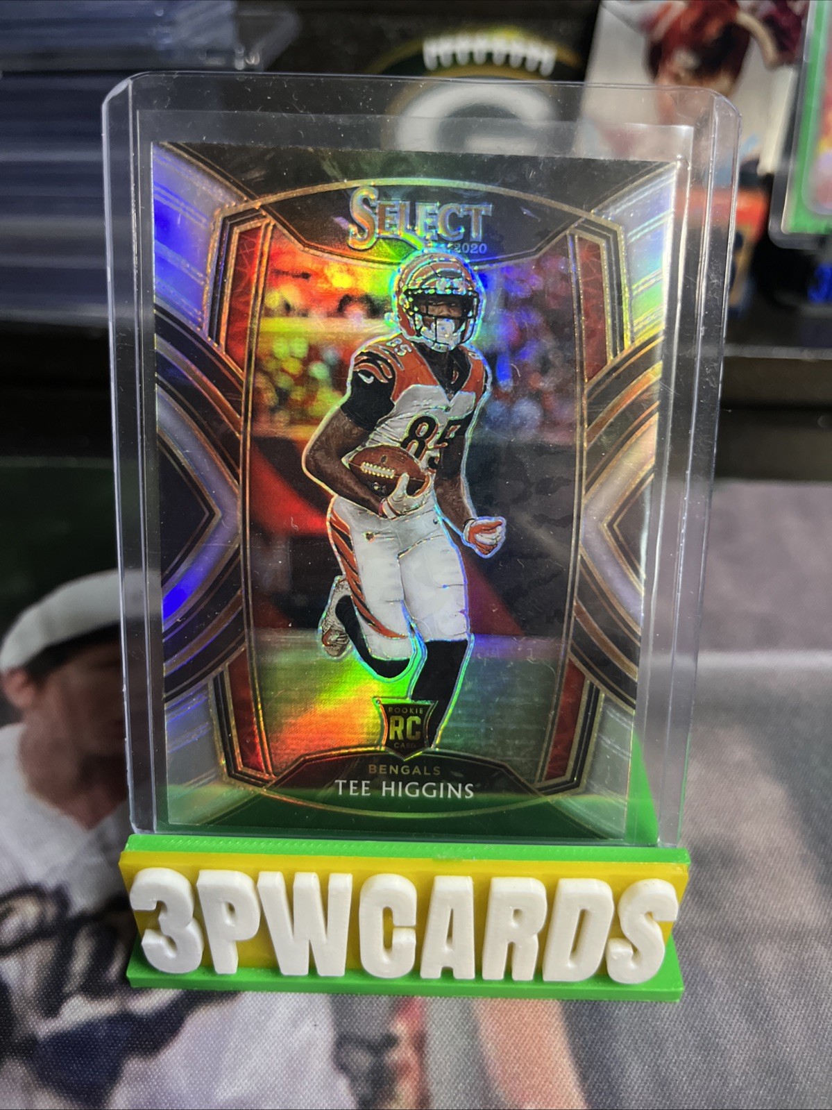 2020 Panini Select - Club Level Tee Higgins #260 Silver Prizm (RC)