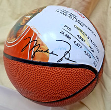 Authentic Facsimile Michael Jordan Signed Mini Wilson Basketball Chicago Bulls