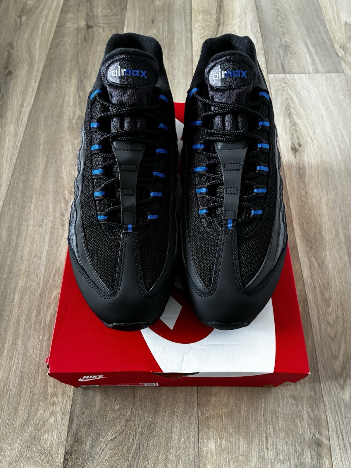 Nike Air Max 95 OG Black/Game-Royal UK7 - Brand New in Box image 4