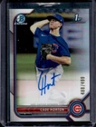 2022 Bowman Draft Cade Horton Chrome Auto Refractor 1st Prospect #/499 Cubs