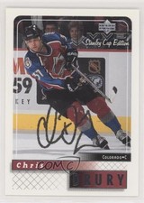 1999-00 Upper Deck MVP Stanley Cup Edition Silver Script Chris Drury #53 3c7