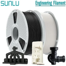 SUNLU 1.75MM PC/Easy PA/PA6-CF/PA12-CF/PC-ABS 3D Engineering Filament 1KG/0.8KG
