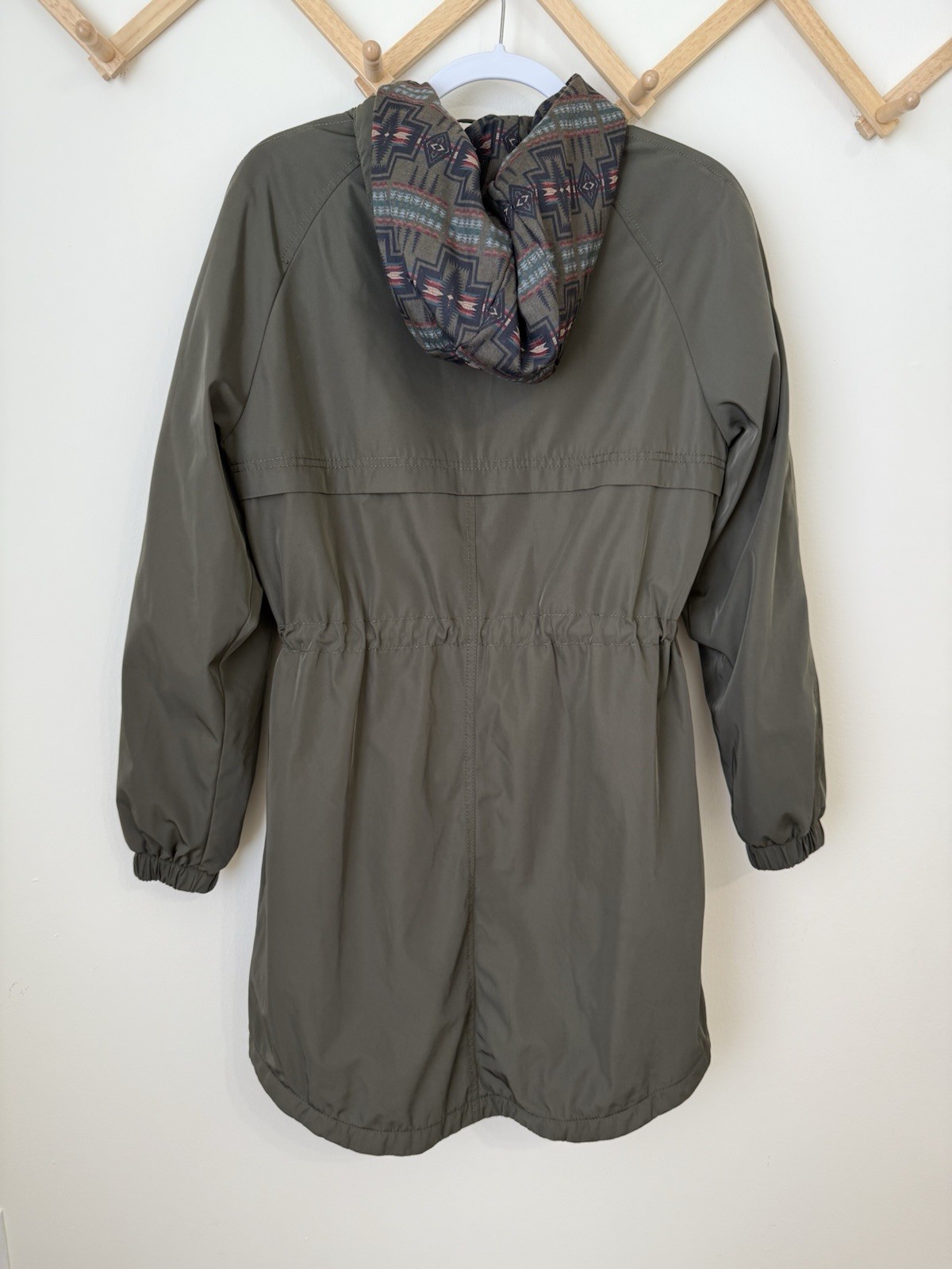 Pendleton Hooded Techrain Anorak Jacket Small Pet… - image 7