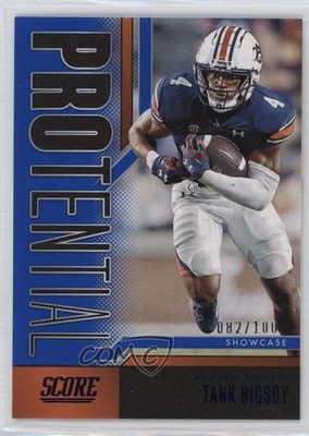 2023 Score Protential Showcase 82/100 Tank Bigsby #21 Rookie RC 0c4