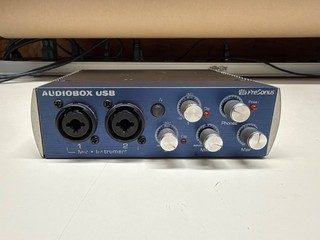 PRESONUS AUDIOBOX USB AUDIO INTERFACE WORKING