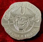 Hayleybug Mint 1oz .999 Silver Pour “Think Like a Captain Act Like a Pirate”