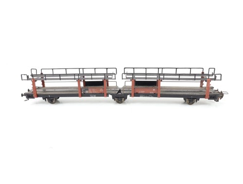 Trix H0 Güterwagen Autotransportwagen 631455 DB / Blech | Zustand: Gebraucht