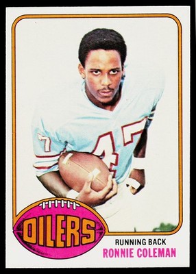 1976 Topps #22 Ronnie Coleman - EX