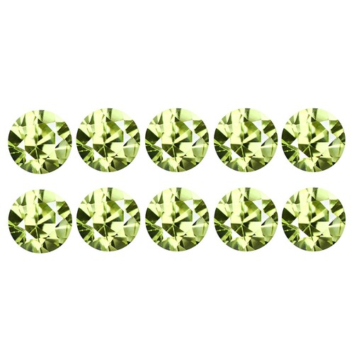 Pierre Sillimanite Verte/jaune 6,23 Ct - Rare, Naturelle, Ovale, Clarté WS1, Neuve Sans Emballage !