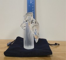 Swarovski Crystal WOODPECKERS  Caring and Sharing  1988