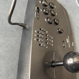SEGA SATURN VIRTUA STICK JOYSTICK CONTROLLER ARCADE MK-80112 OEM Cleaned working