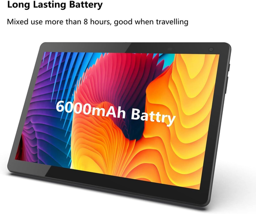 COOPERS Tablet 10 inch Android Tablets, 14 Quad Core Black | eBay