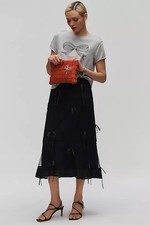 NWT Anthropologie Maeve Ribbon Pencil Midi Skirt size 2