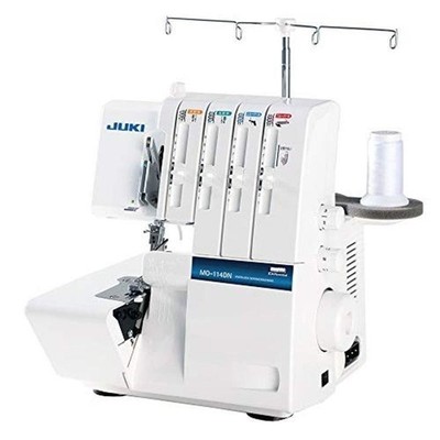 JUKI MO-114DN Serger Overlock Nähmaschine 2 Nadeln 4 Faden Differential Vorschub