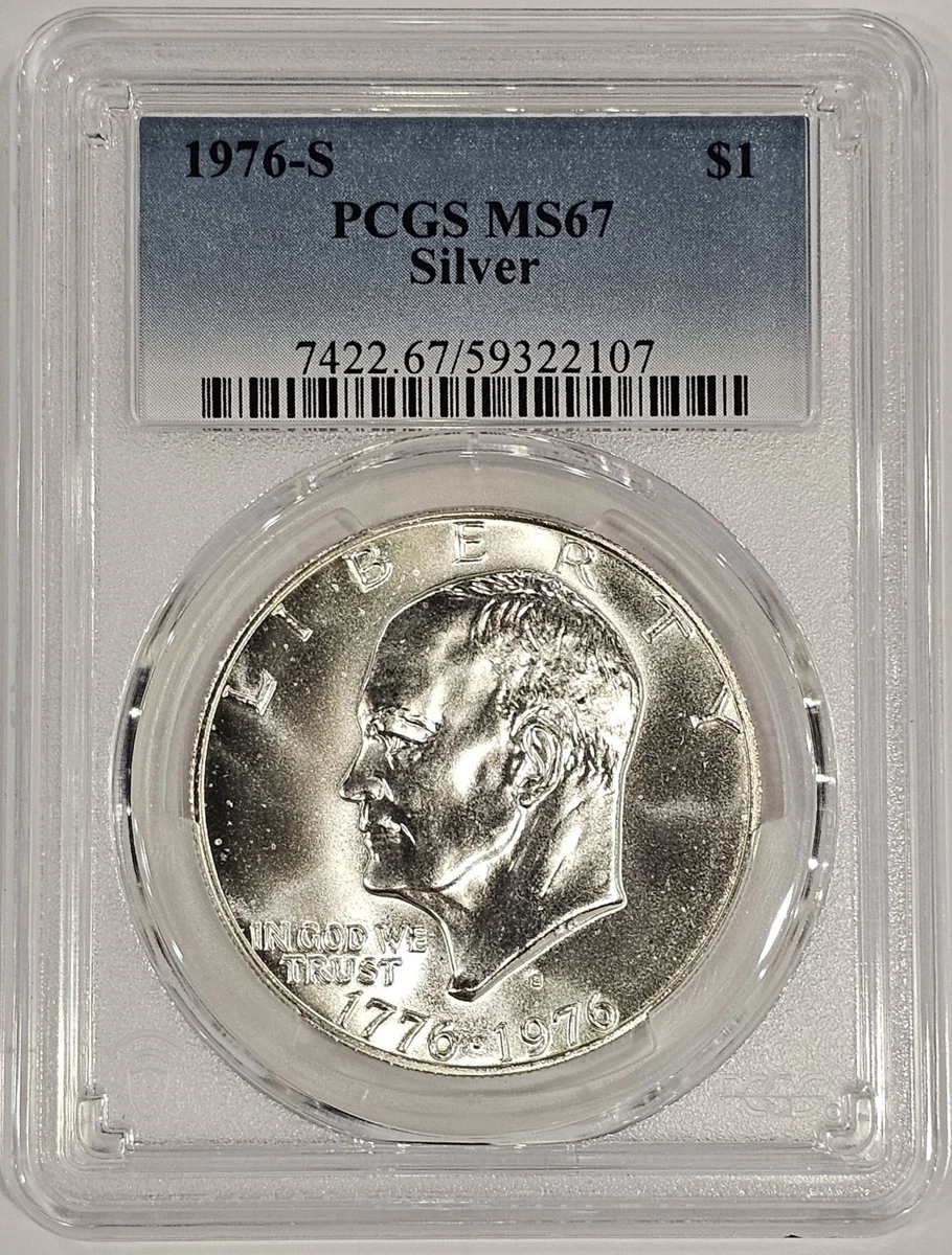 MS 67 Graded Eisenhower Dollars (1971-1978) for sale | eBay