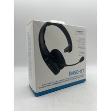 BlueParrott B450-XT Wireless Bluetooth Noise-Canceling Mono Headphones Black