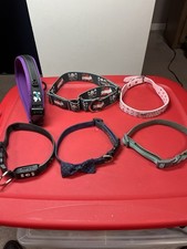 Lot of Puppy Dog Leash Collar Accessories Size Med -Lrg