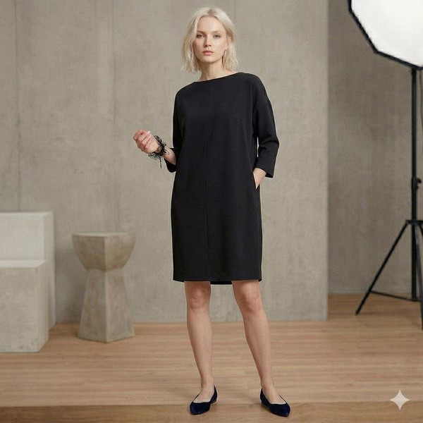Women L37 Dress Black  L