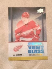 2021-22 Credentials Lucas Raymond View from the Glass #VG-11 Rookie Acetate SP