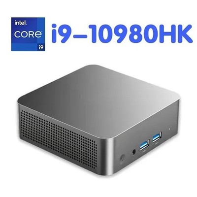 Mini PC Intel Core i9 8950HK Windows 11 Desktop PC Gaming Computer 16GB DDR4 1TB
