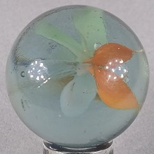 Large Vintage Imported Cat's Eye Marble .99 Inches Near-Mint Condition