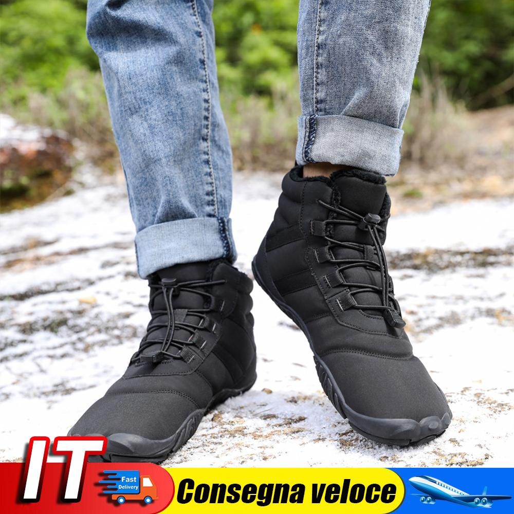 KEEN Scarponi da neve invernali Scarpe da arrampicata antiscivolo addensate per uomo