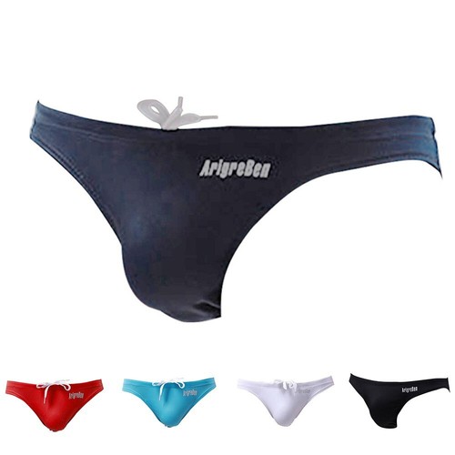 Men Sexy Low Waist Swim Briefs Swimming Pants Bikini Beach Shorts Quick Dry - Picture 7 of 31