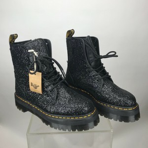 dr martens jadon black glitter