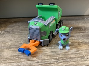 rocky's recycle dump truck