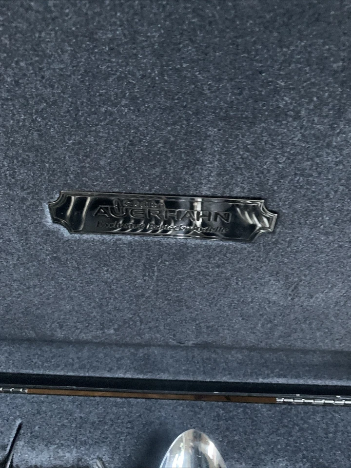 Auerhahn Perlrand Perl Edelstahl Besteck 6 Personen 30 Teile - Bild 2 von 4