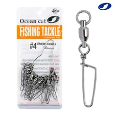 OCEAN CAT Ball Bearing Swivel with Coast lock Snap Trolling Heavy Duty Connector