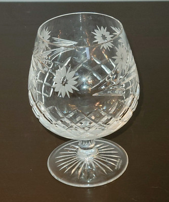 Edinburgh Crystal Argyll 5'' Cut Crystal Brandy Glass PSJ