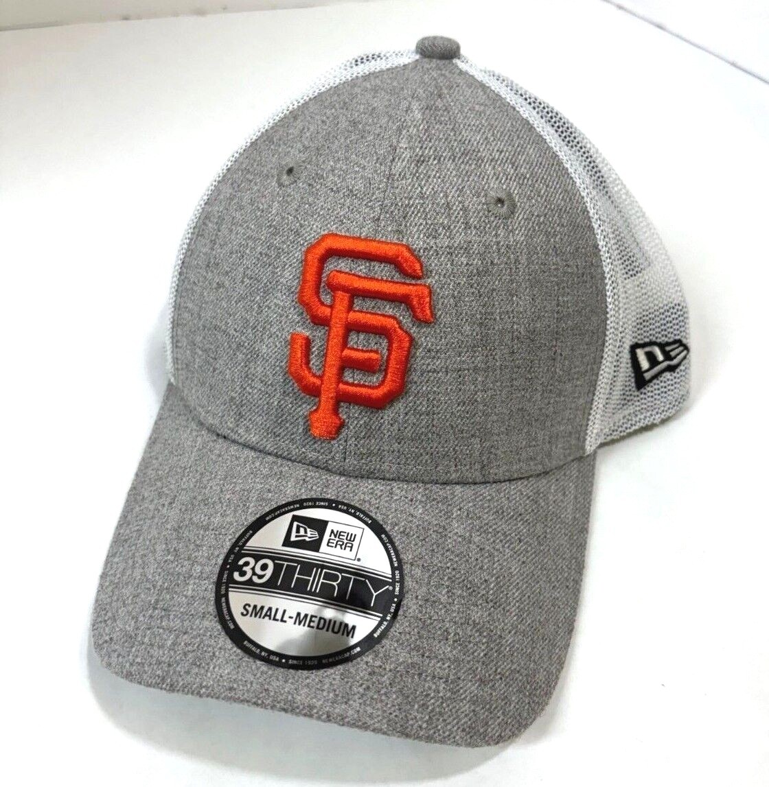 San Francisco Giants MLB NE Heathered Gray Flex-Fit Hat