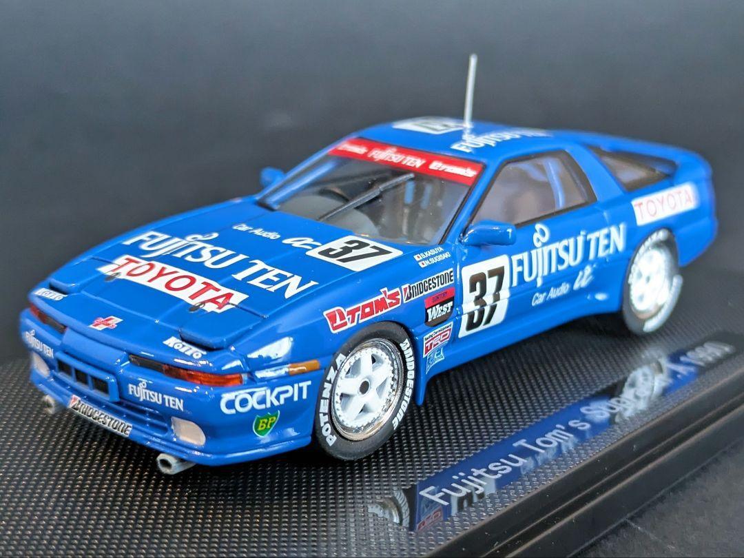 EBBRO 1/43 Fujitsu Tom's Supra Gr.A 1990 #37 | eBay