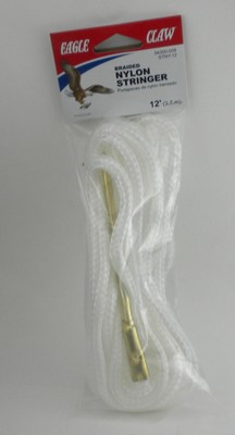 Eagle Claw 04300-09 3.7m Weiß Schwer Geflochten Nylon Stringer 12 CT
