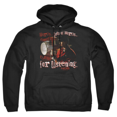NCIS ''Thanks For Listening'' Pullover  Hoodie, Sweatshirt or Long Sleeve T-Shirt