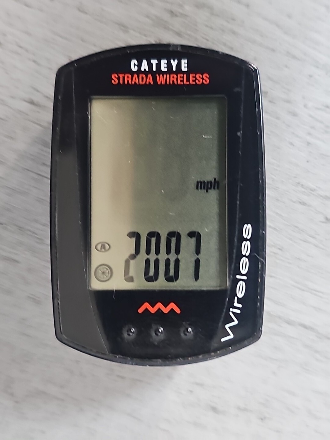 CATEYE PADRONE Wireless Bicycle Computer NEW BATTERY Cuisine reunionnaise