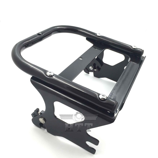 2Up TourPak Mounting Bracket Luggage Rack For 9708 Harley Touring