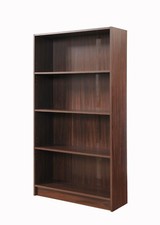 Essentials Bookcase Tall Wide in Walnut by TAD