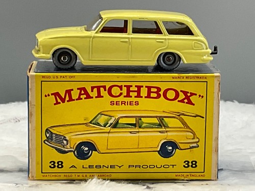 Mattchbox 38B Vauxhall victor break, N, comme neuf dans rare boîte E3 tout origine, N.O.S - Photo 1 sur 16