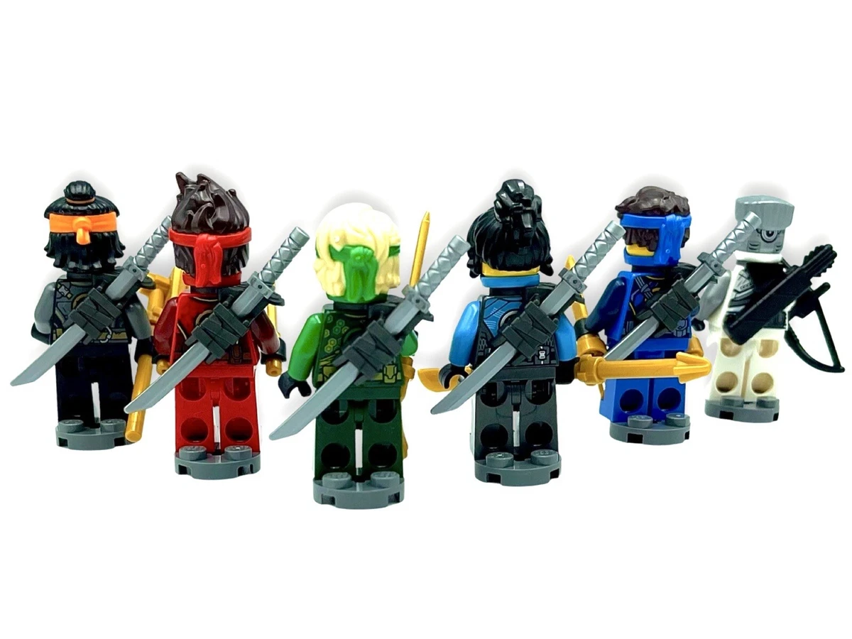 LEGO NINJAGO The Island 6 Ninja MiniFigure Cole Kai Lloyd Nya Jay Zane  71748