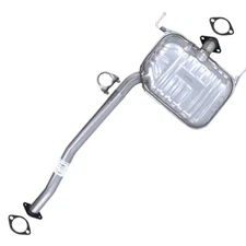 Stainless Steel Center Muffler Exhaust fits 2006-2010 Kia Sedona 3.8L 118.9" Wb