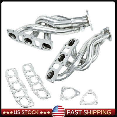 Shorty Headers for 03-06 Nissan 350Z Z33 INFINITI G35 FX35 VQ35DE V6 3.5L USA