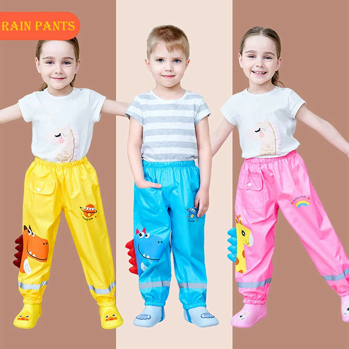 Best kids rain pants 2025
