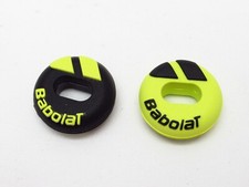 2X BABOLAT CUSTOM DAMP FEEL TENNIS VIBRATION DAMPENERS 1X YELLOW 1X BLACK