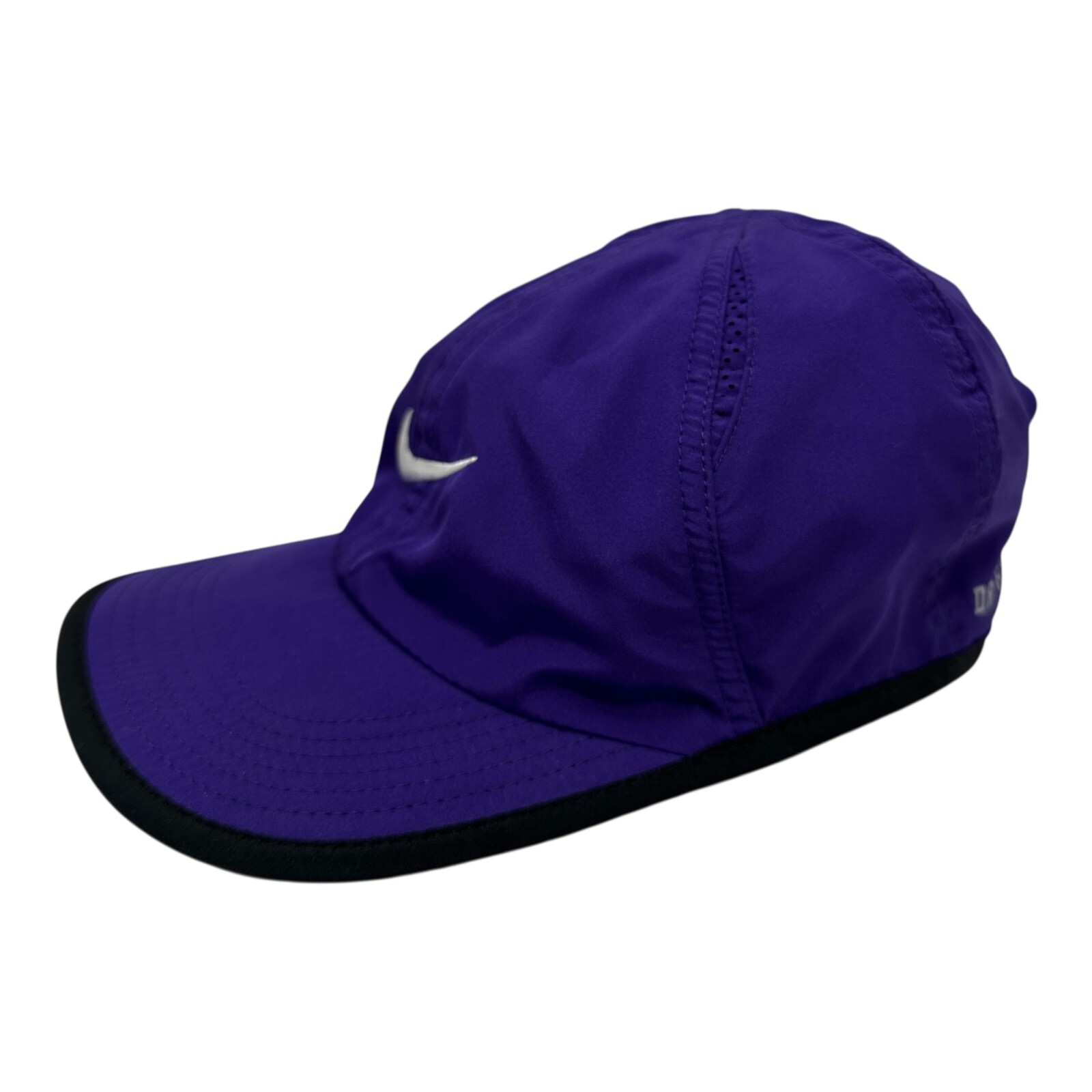 Nike Featherlight Dri Fit Cap Hat Baseball Purple Women Adult S/M Gym Running image 4