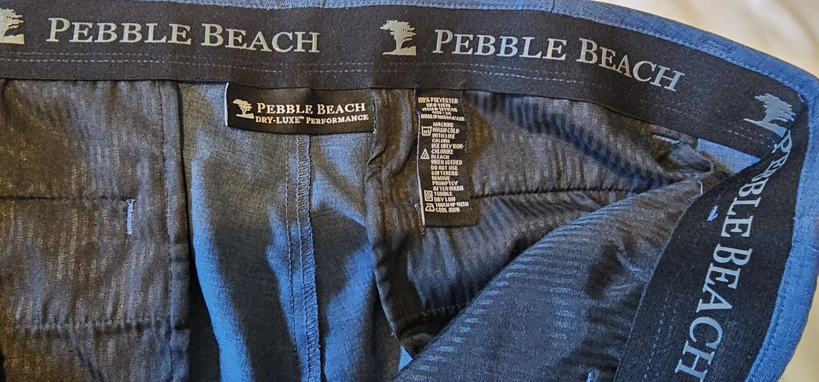 STONE ISLAND PEBBLE BEACH ABITO PANTALONCINO UOMO DRY LUXE PERFORMANCE BLU 34