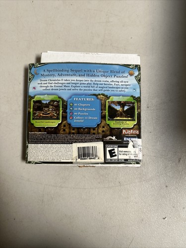 Dream Chronicles Pc Computer Game Puzzle Hidden Clues Mystery Fun Seek Find - Picture 2 of 3